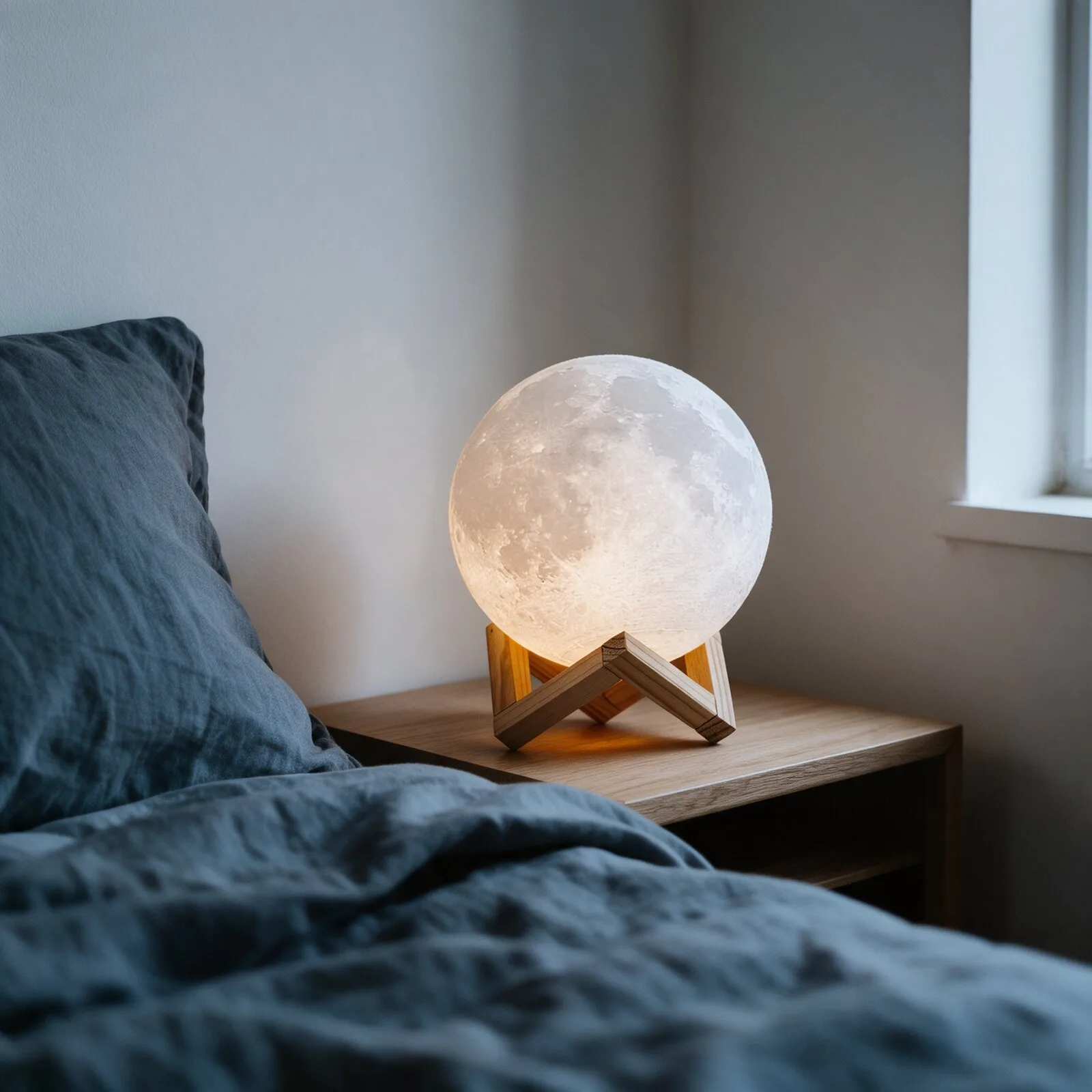 Luminária Lua 3D 16 Cores