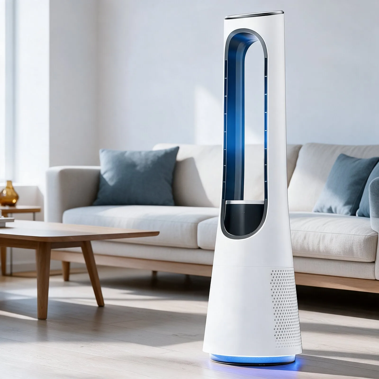 Ventilador de Torre Sem Hélice Silencioso